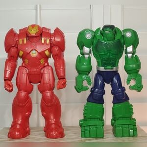 Marvel Avengers Titan Hero Series Hulkbuster Iron Man & Mech Armor Hulk Figures